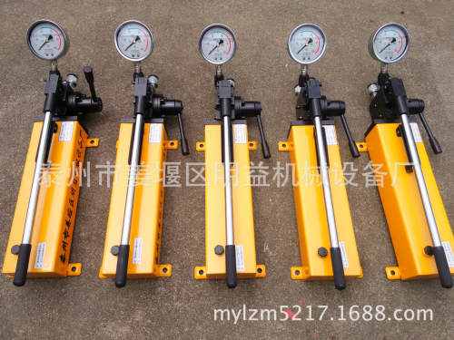 双向手动液压油泵SDB-3A双向大方泵63MPA手动液压油泵