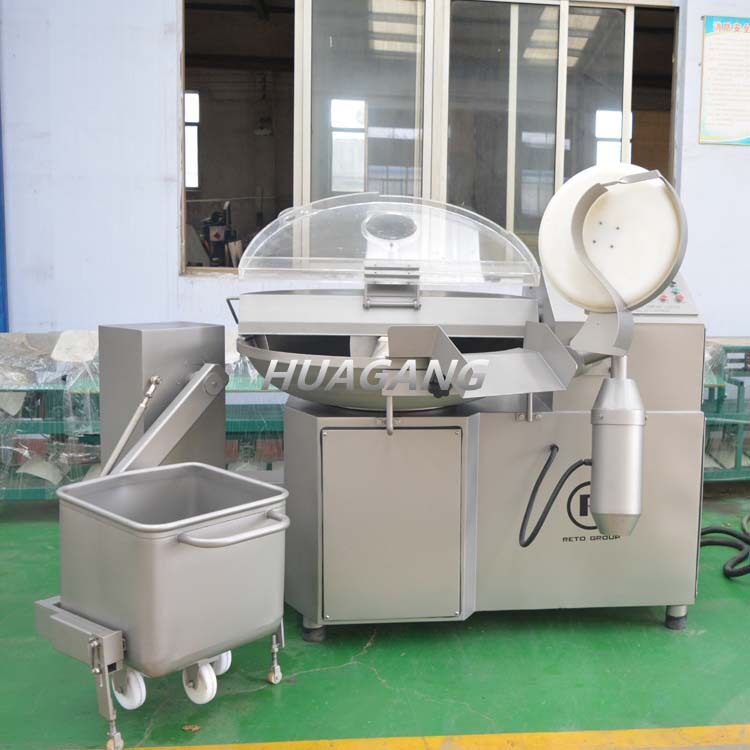 供应自动投料斩拌机华钢牌ZB125高速变频斩拌机价格合理