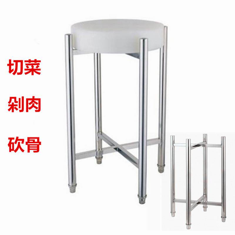 不锈钢商用砧板架菜墩菜板架多工能置物架子松木砧板架厨房储物架