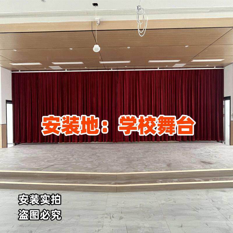 高端款手动手摇升降杆条幅会议室悬挂横幅神器可伸缩专用杆升降机