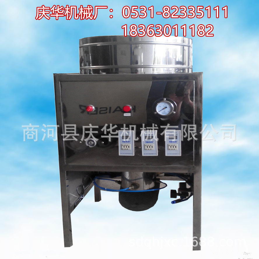 庆华干式银杏脱皮机白果仁扒皮机