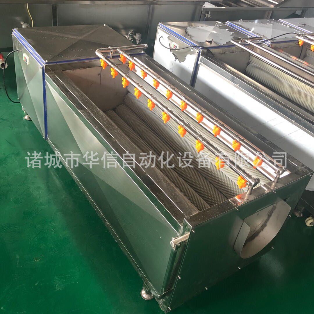 不锈钢芥菜头清洗机辣菜疙瘩清洗设备洋芋魔芋毛刷去泥去皮机厂家