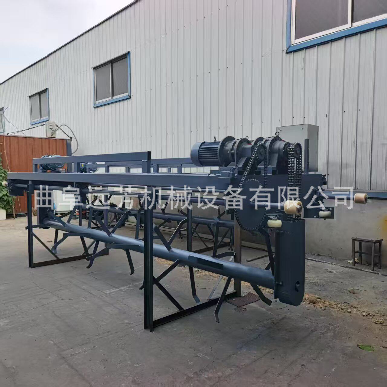 有机肥发酵槽式翻抛机全自动发酵床翻耙机设备有机肥翻堆机