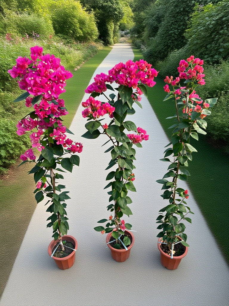 四季同安红三角梅四季勤花原盆土发货拱门爬藤高飘枝阳台庭院好养