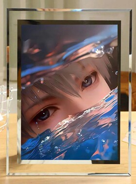 恋与深空沈星回黎深祁煜周边乙游玻璃相框摆件立牌送闺蜜生日礼物