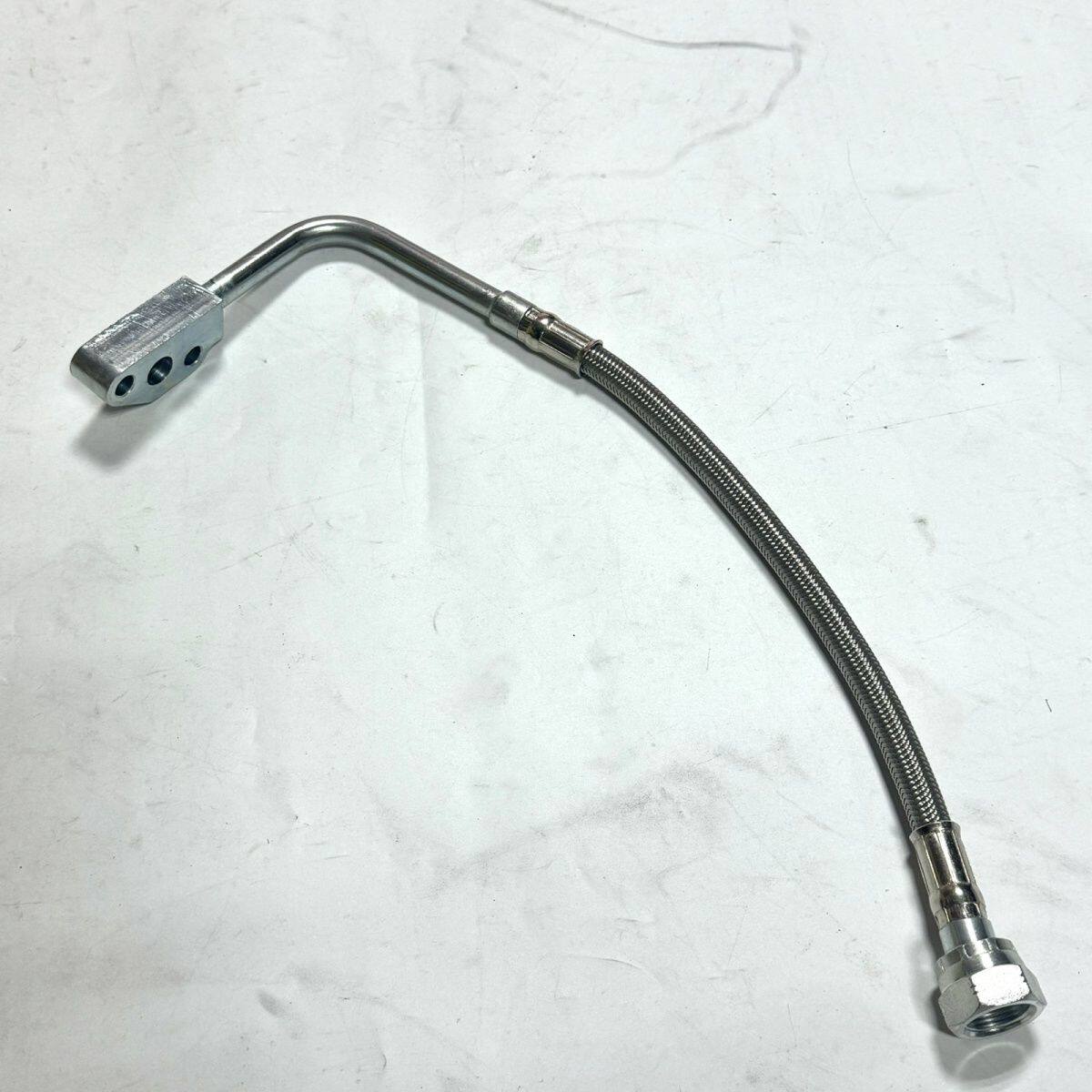 挖掘机卡特E345C/345D/349D/C13发动机机油管涡轮增压器进回油管