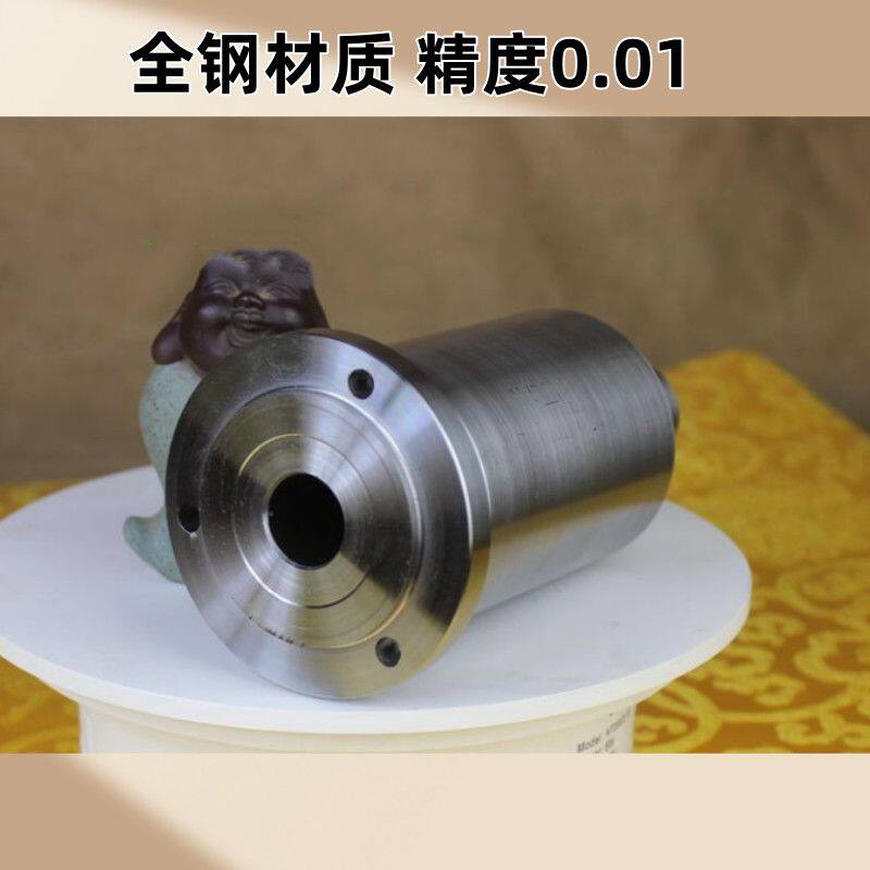 车床木工小主轴高强度床头总成带法兰盘不带卡盘