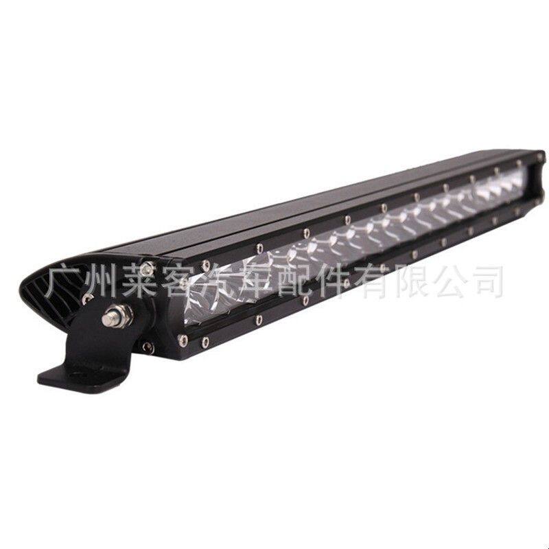 新款单排100W工作灯长条灯工程车灯 LED汽车改装灯 长条灯