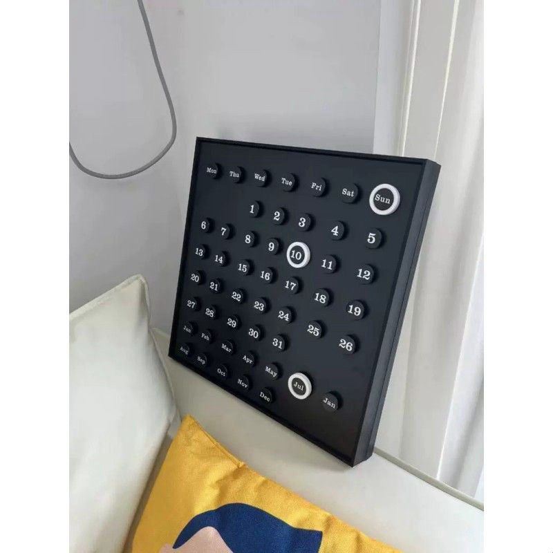 数字日历电表箱装饰画标识牌冰箱贴黑板画电闸盒电源开关遮丑神器