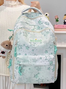 法国Nit Zana书包女小学生2026新款初中女生减负大容量高中双肩包