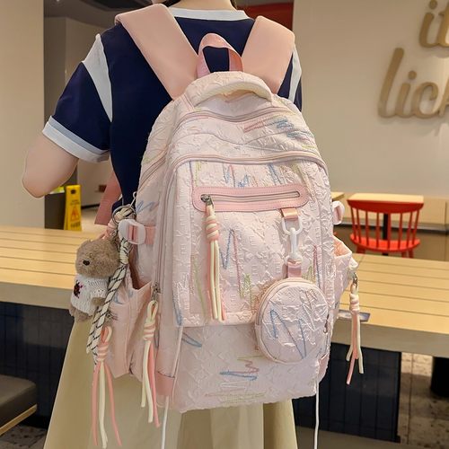 减负书包女小学生2026新款