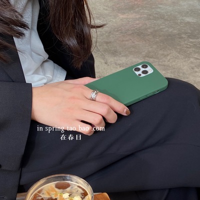 韩国ins液态硅胶苹果15promax