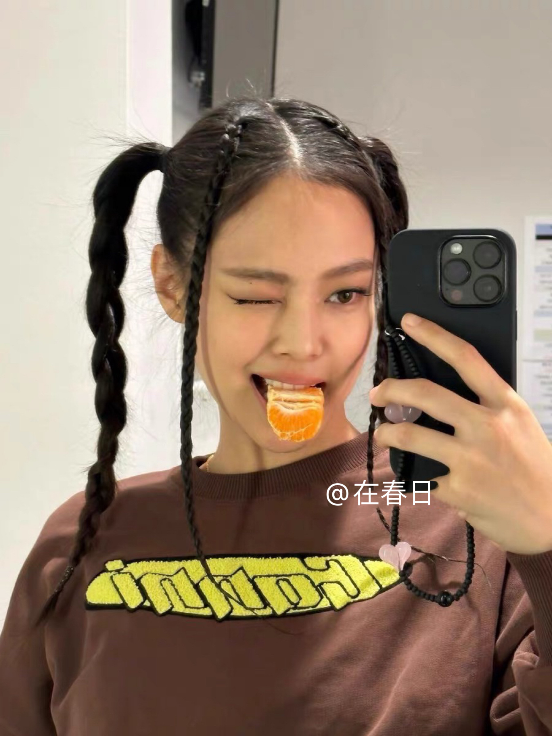 明星jennie同款手机壳14promax
