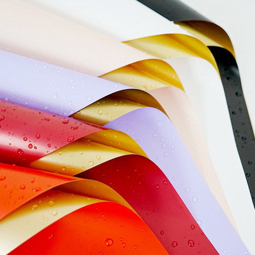 双色欧雅纸花束包装纸双面金色