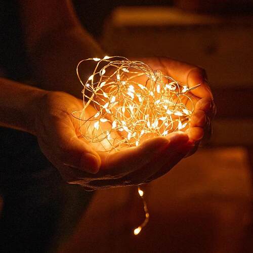 LED铜线迷你小彩灯闪灯串灯