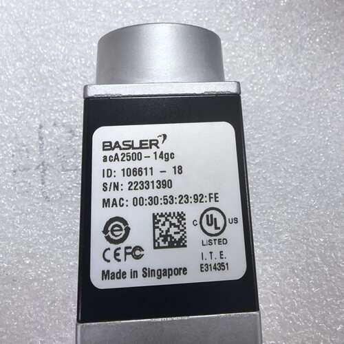 {议价}巴斯勒BASLER工业相机acA2500-14gc，拆机现