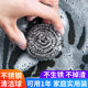 钢丝球清洁球家用不锈钢洗锅厨房清洁用品刷洗碗环带柄铁丝不掉丝