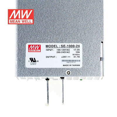 明纬SE-1000-24 1000W电源24V41.7A直流开关稳压集中供电台湾品牌