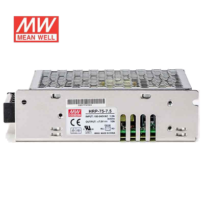 HRP-75-5台湾明纬75W5V高性能开关电源15A线损补偿高能效