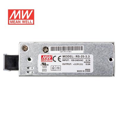 明纬 RS-25-24 开关电源220V转24V直流1.1A 台湾品牌 质保三年