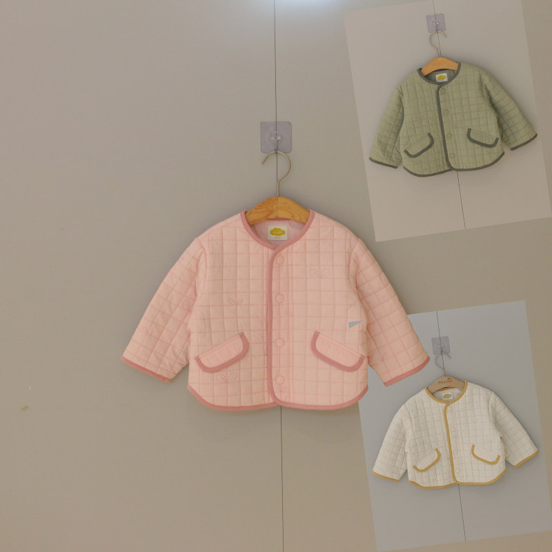 2025冬季韩国moimoln小云朵男童装女宝韩版外套儿童加厚棉服F02P