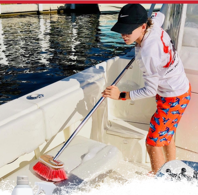 Shurhold刷头游艇清洁DeckBrush