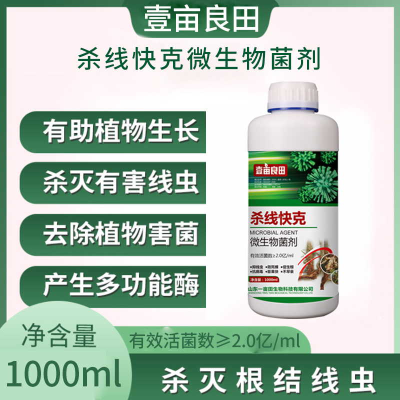 德国进口一亩田根结线虫专用药高含量淡紫拟青霉菌非阿维素菌菌肥