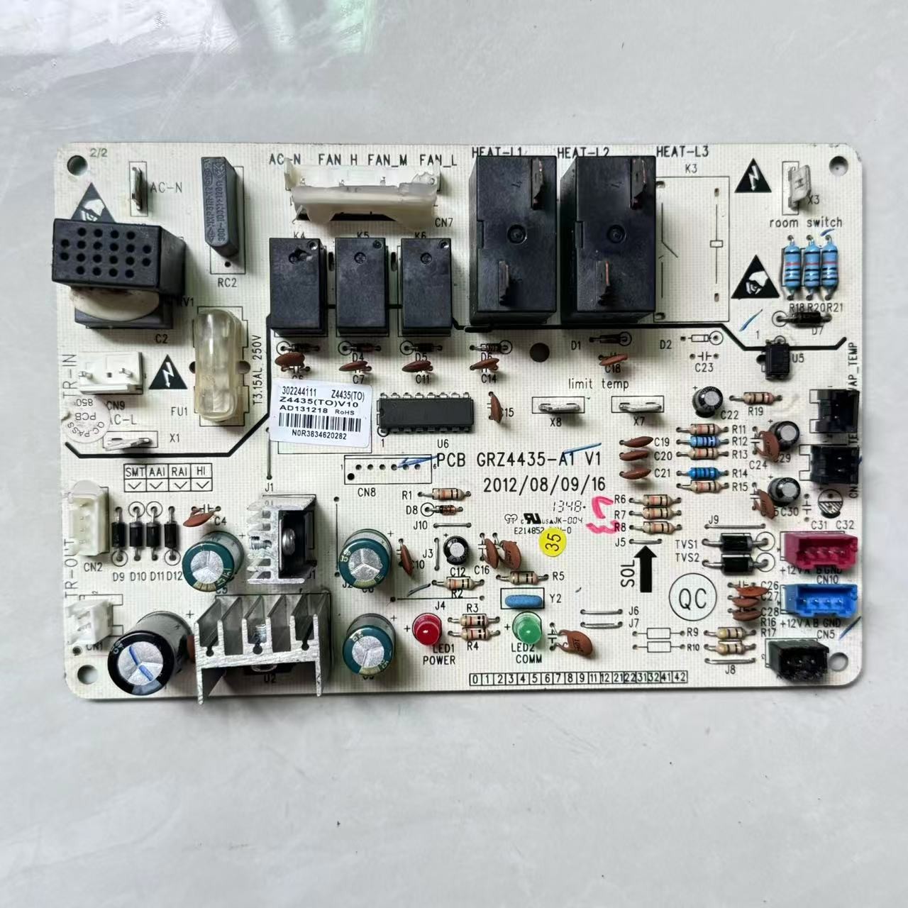 原装格力空调主板302244111电脑板Z4435线路板GRZ4435-A1控制板