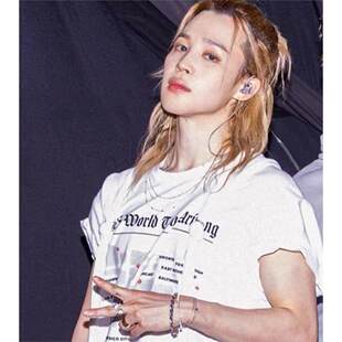 防弹少年团BTS演唱会同款短袖T恤男女上衣夏季半袖情侣纯棉内搭衣