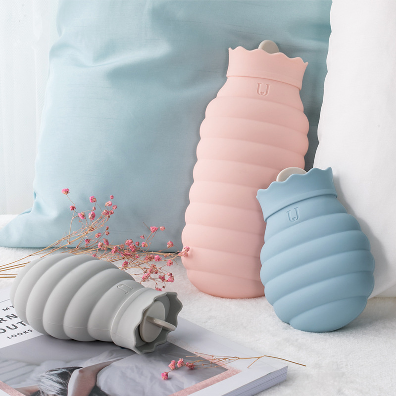 硅胶婴儿热敷小号迷你随身暖手宝