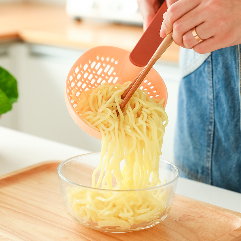 家用捞面大漏勺面条沥水勺