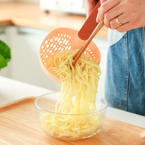 家用捞面大漏勺面条沥水勺