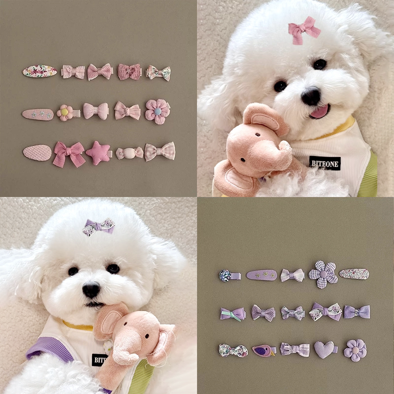 小狗狗专用发夹比熊夹子