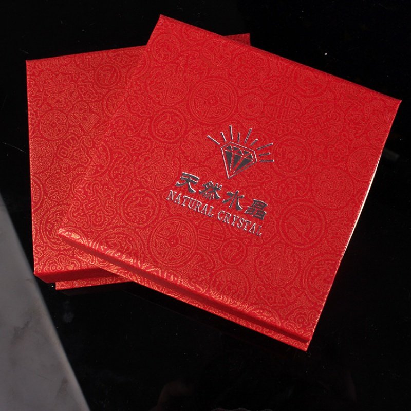 抖音新款手镯手链盒 简单款佛珠盒 珠宝首饰品包装盒 水晶手链盒