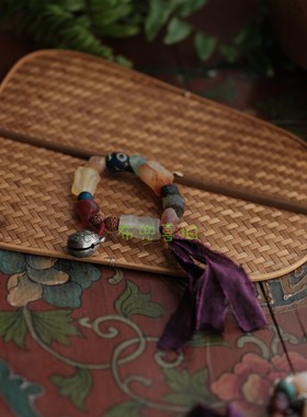 新款古珠玛瑙捷克珠手串