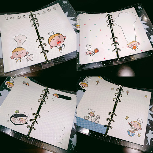 小厨屋 Vol.3 a6per内页 手帐素材