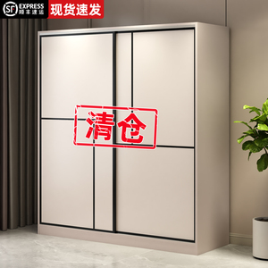 衣柜家用卧室出租房用2026新款收纳储物柜小户型简易组装实木衣橱