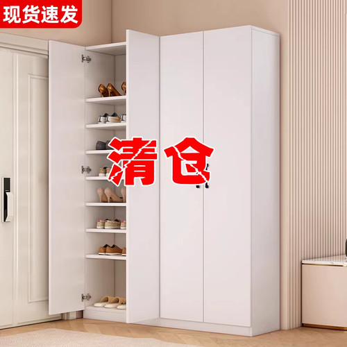 鞋柜家用门口现代简约客厅大容量储物柜2026爆款入户多层简易鞋架