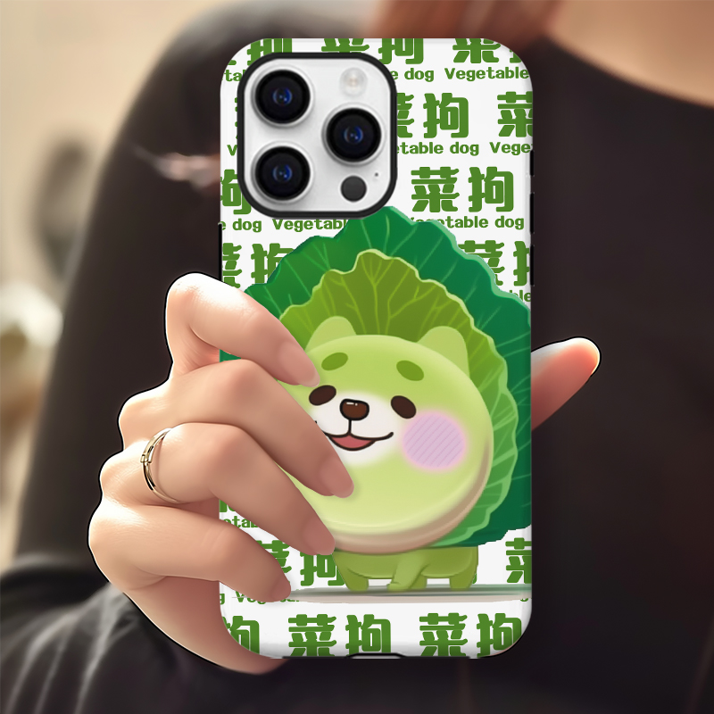 可爱萌宠憨憨青春狗狗手机壳适用苹果16华为vivo红米OPPO荣耀iQOO苹果16promax荣耀华为vivo红米oppo