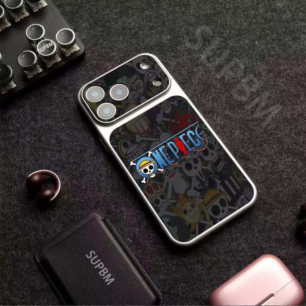 海贼王大秘宝适用于苹果17promaxiPhone16PRO磁吸防摔15p硬手机壳