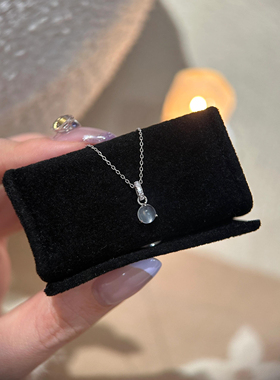 S925纯银青露mini小露珠百搭气质轻奢高级感项链