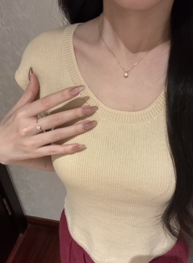 S925纯银轻奢爆款可活动吊坠版极简六抓单选高级感项链