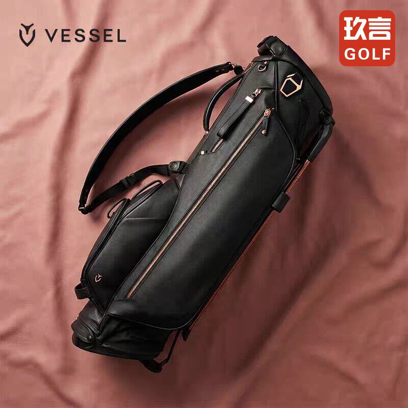 VESSEL2026球包大容量新款双肩带碳纤维轻便3kg支架包新品图片
