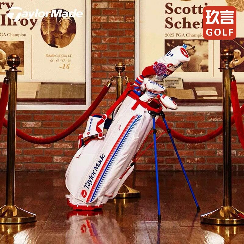 26新品TaylorMade泰勒梅高尔夫大师PGA锦标赛限量球包杆头套套装