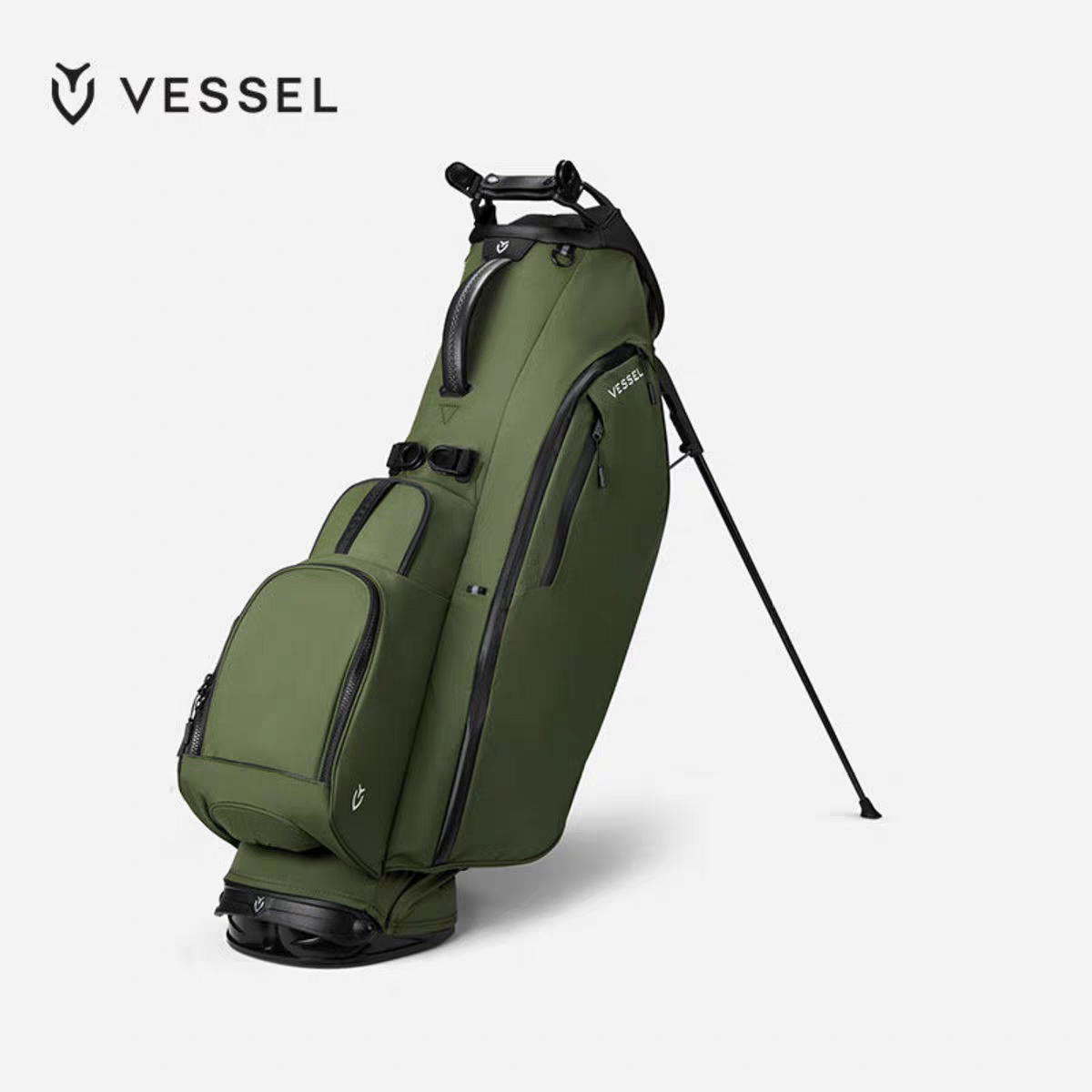 VESSEL高尔夫支架包轻便尼龙防水男女士球包PlayerAir大容量8.5寸
