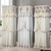 海尔方形遮丑黄灰立式 空调罩柜机定制格力套2P3匹开机不取防尘套