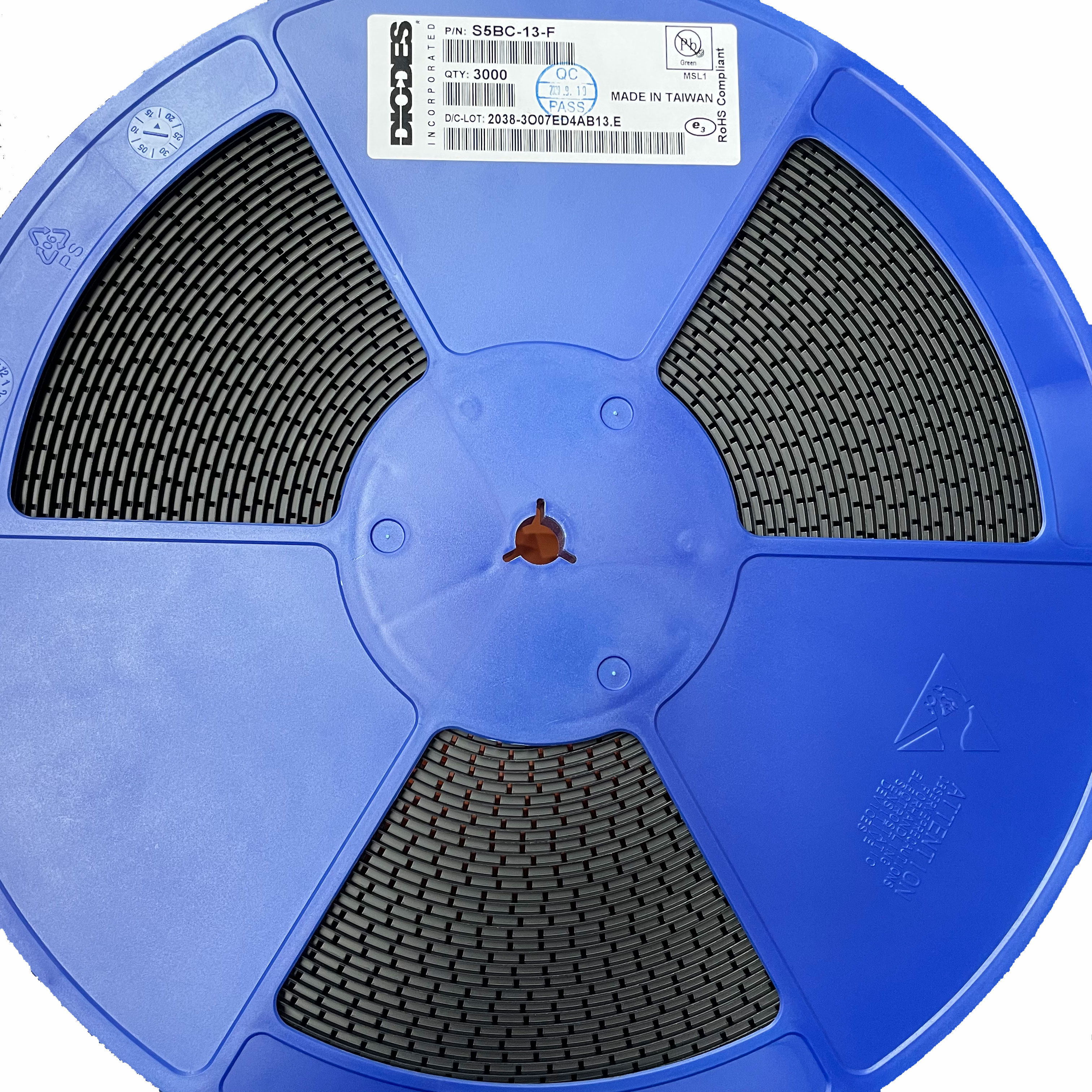 贴片整流二极管 s5b 5a 100v do-214ab smc封装