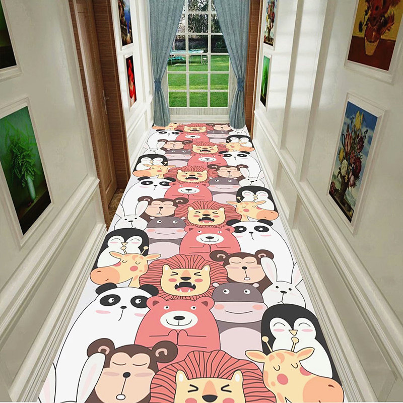 地毯门垫卡通进门地垫入户门厅可裁剪玄关垫过道走廊毯卧室脚垫子,居家布艺,家用脚垫,淘宝优惠券,粉丝福利购,淘宝优惠卷