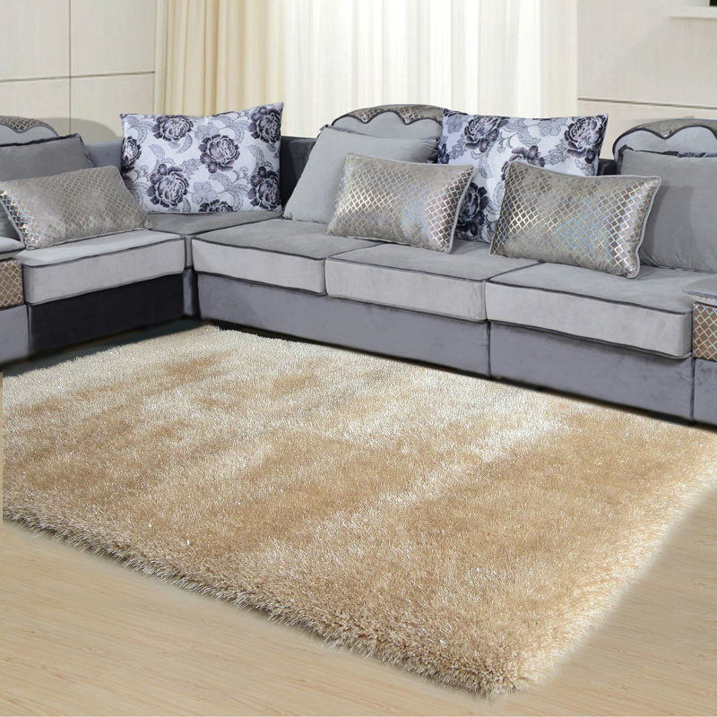 德阳加厚弹力丝地毯免洗客厅地毯茶几毯卧室床边毯满铺定制包邮