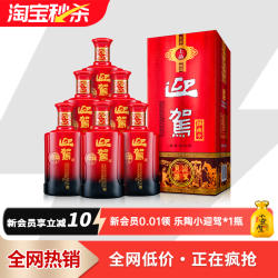 【中秋团圆】迎驾贡酒淮南子42度450ml*6瓶浓香型纯粮食国产白酒